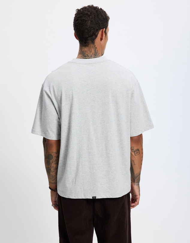 Thrills - Victory Embro Box Fit Oversized Cropped Contrast Stitch Tee