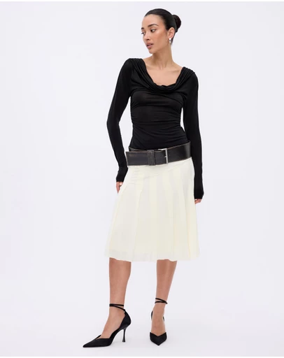 Minima Esenciales - Aria Midi Skirt