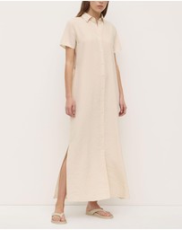 Assembly Label - Heather Silk Blend Shirt Dress