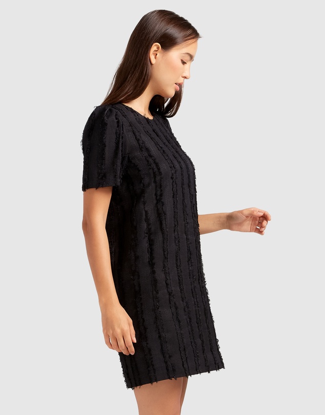 Belle & Bloom - Star Child Textured Mini Dress