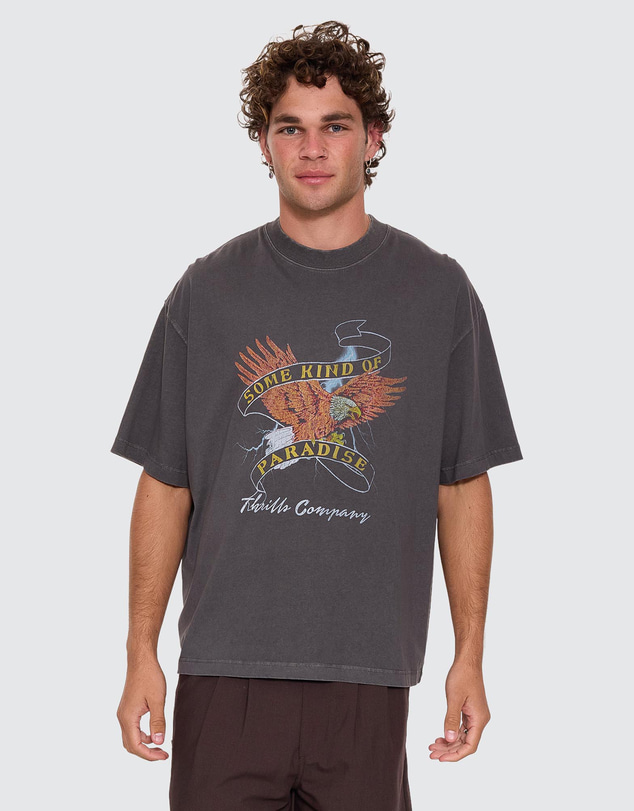 Thrills - Banner Of Strength Box Crop Tee