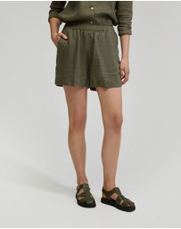 Oxford - Cleo Linen Shorts