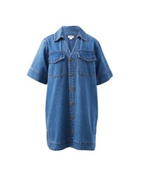 Ceres Life - Sammy Denim Shirt Dress
