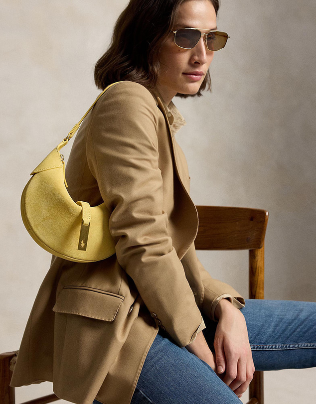 Polo Ralph Lauren - Polo ID Suede Mini Shoulder Bag
