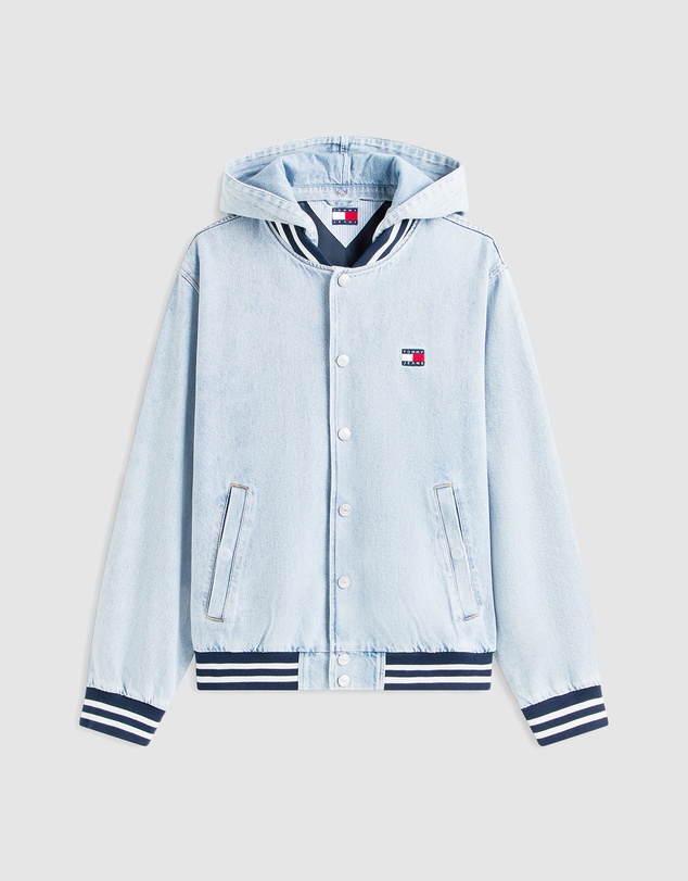 Tommy Jeans - Denim Hooded Bomber Jacket