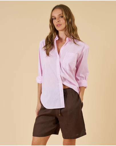 CAMIXA - Poppy Oversize Cotton Shirt
