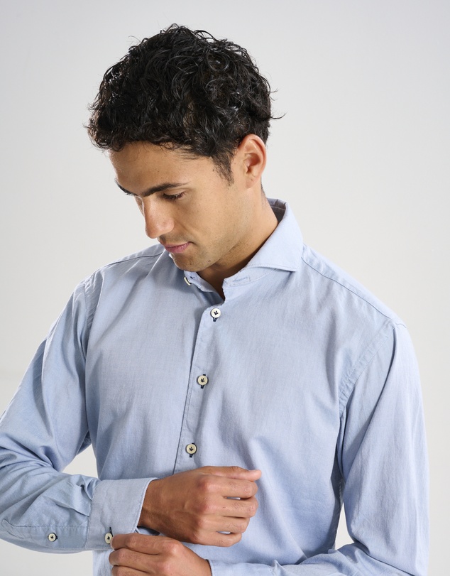 3 Wise Men - 3 Wise Men Kestrel Blue Shirt