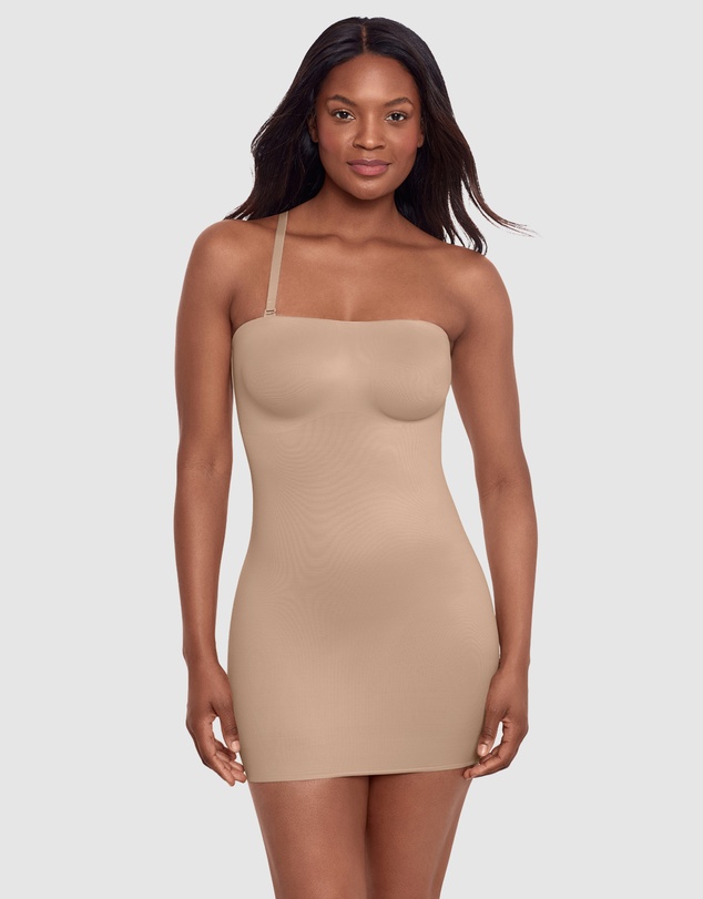 Miraclesuit Shapewear - Convertible-to-Strapless Multiway Shaping Slip Dress