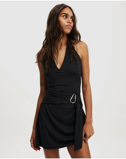 Cotton On - Hold Me Halter Mini Dress