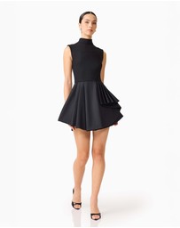 Elliatt - Nydia A-line Mini Dress In Black