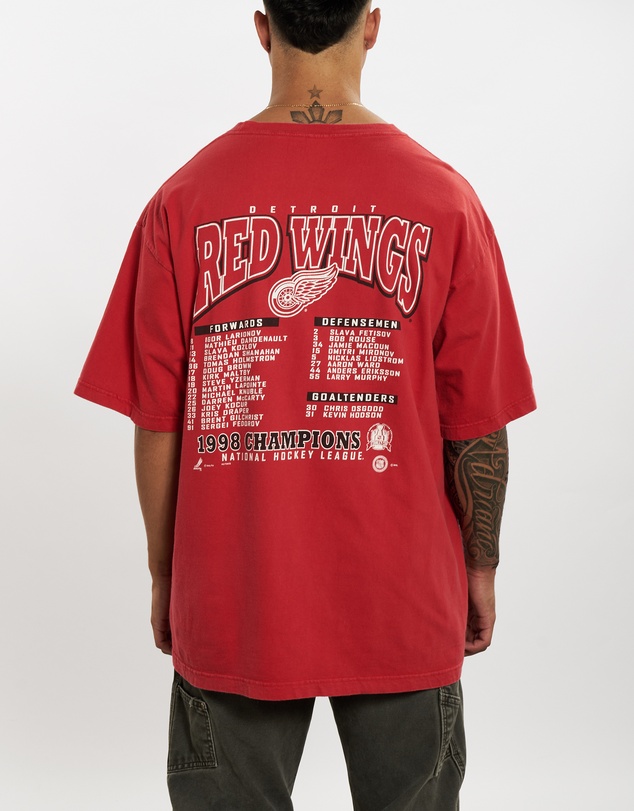 Vintage by The Real Deal - Pre Loved - 1998 NHL Detroit Red Wings Tee