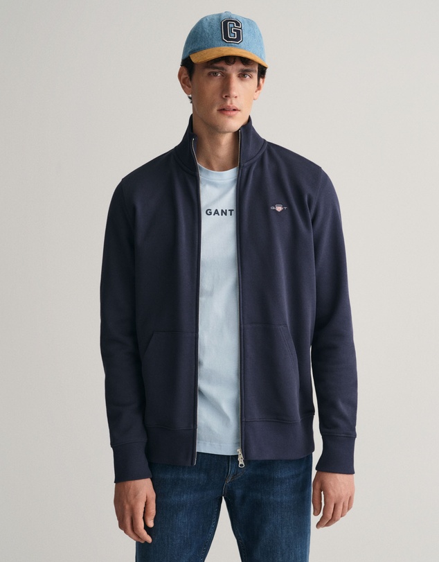 Gant - Shield Zip Sweatshirt