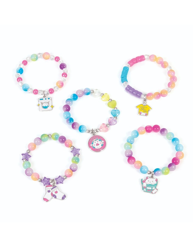 Make It Real - Purrfect Wash N Bead DIY Bracelet Set