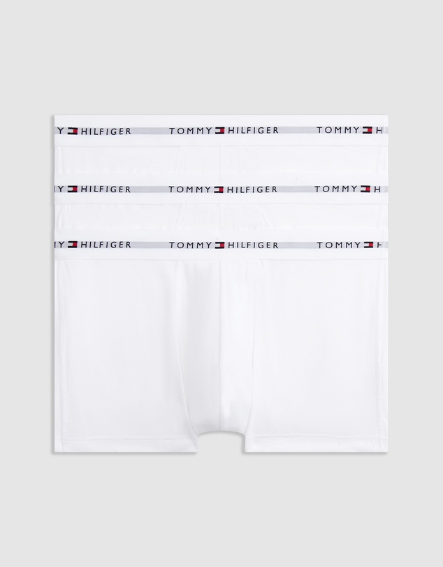 Tommy Hilfiger - 3-Pack Signature Repeat Logo Waistband Trunks