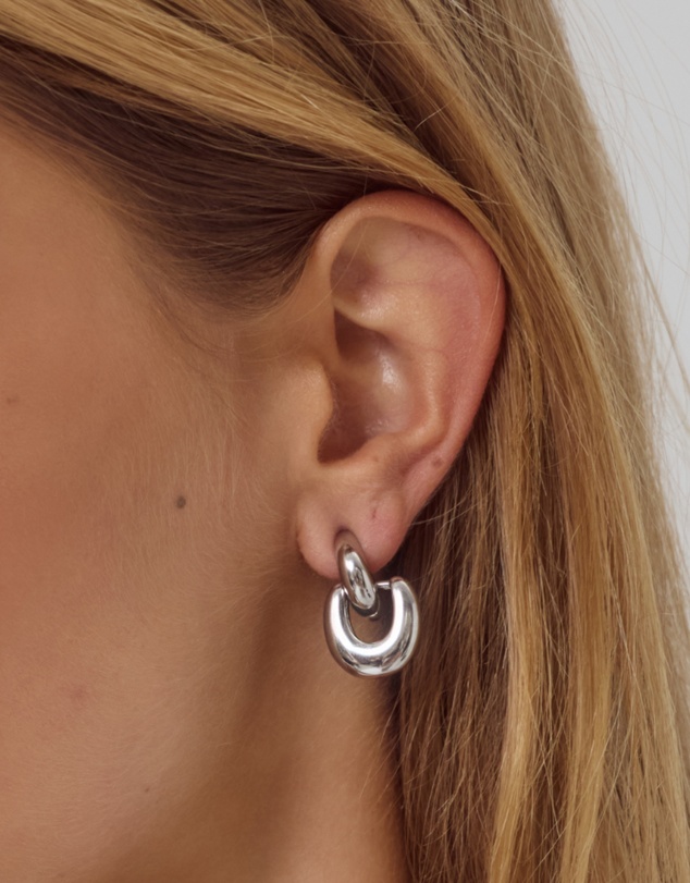 CENDRE - Gabrielle Earrings Silver