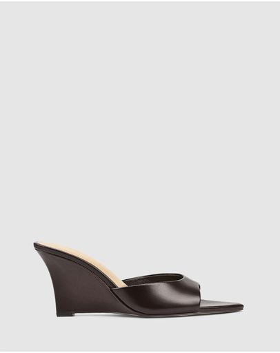 Chocolate Brown Vintage Leather