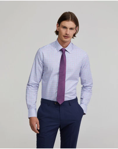Oxford - Beckton Cotton Checked Shirt