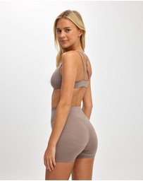 Cotton On Body Active - Ultra Soft Scrunch Front Strappy Crop