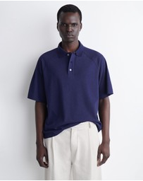 COS - Relaxed Cotton-Linen Polo Shirt