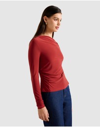 Forever New - Roma Asymmetrical Neck Top