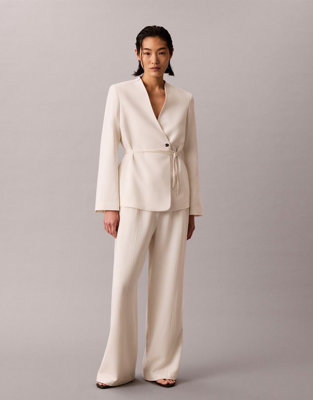 Calvin Klein - Heavy Textured Shine Pants