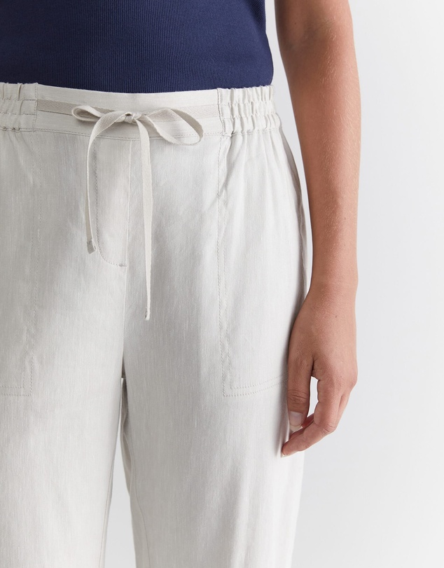 Sportscraft - Rosa Crop Linen Pants
