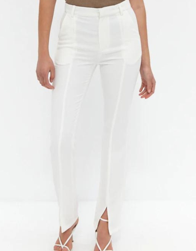Style Addict - Front Split Trouser Pants