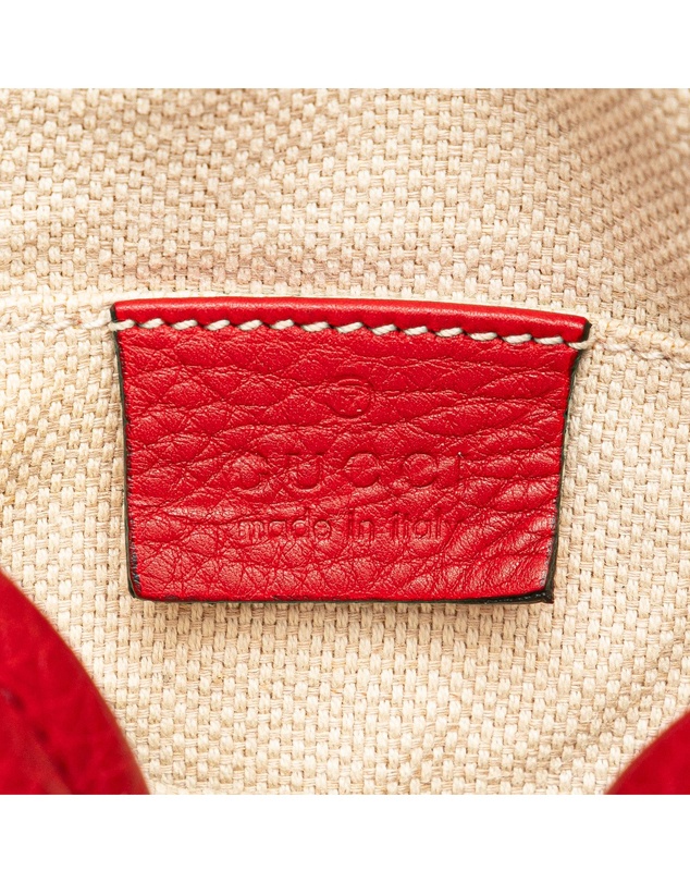 Pre-Loved by Azura Reborn - Pre-Loved Mini Pebbled Calfskin Soho Chain Crossbody