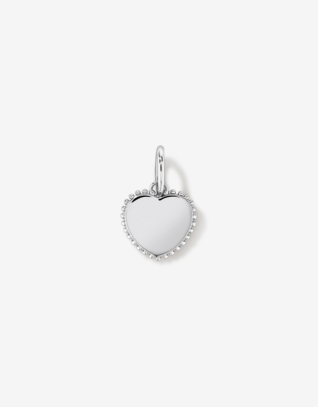 Michael Hill - Mother of Pearl Love Heart Pendant in Sterling Silver