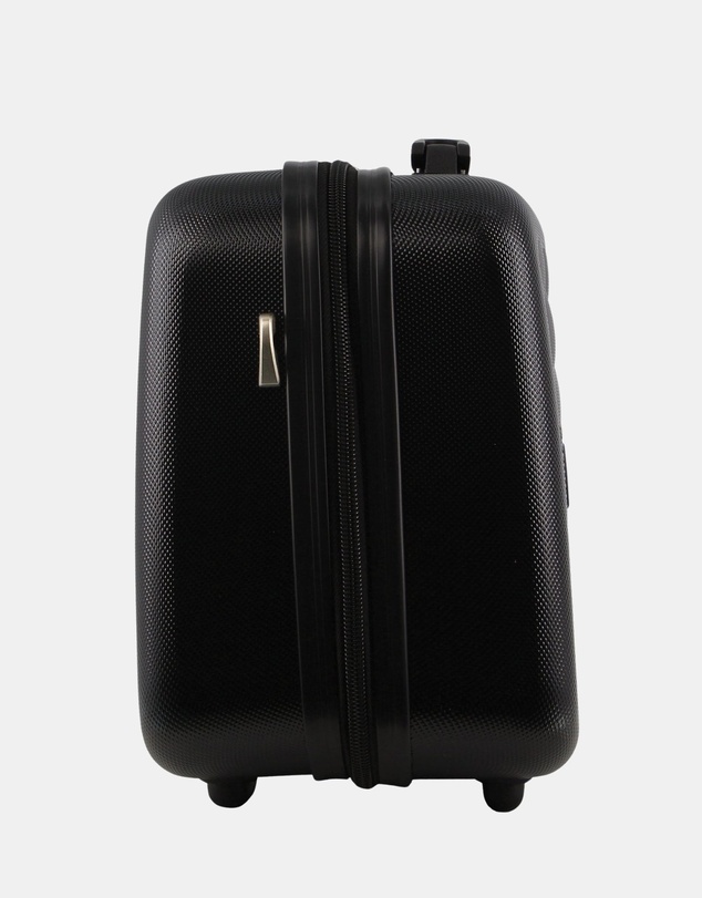 Pierre Cardin - Pierre Cardin Metro Large Hard Shell with Mini Beauty Case Set + Leather Tag