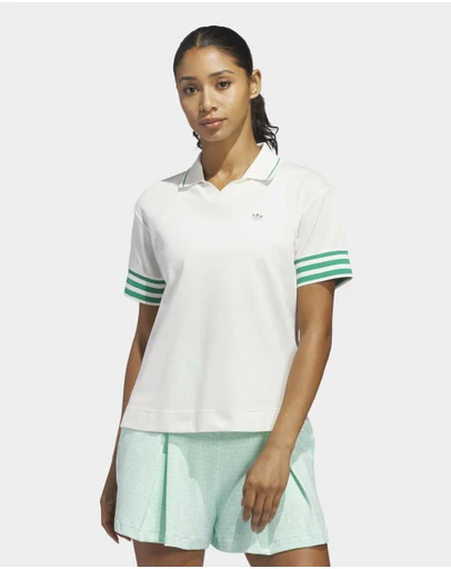 adidas Originals - Originals 3-Stripe Polo Shirt Womens