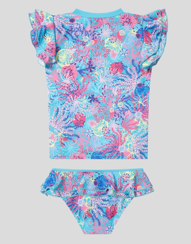 Boardies - Boardies Coral Little Girls Rashie Set