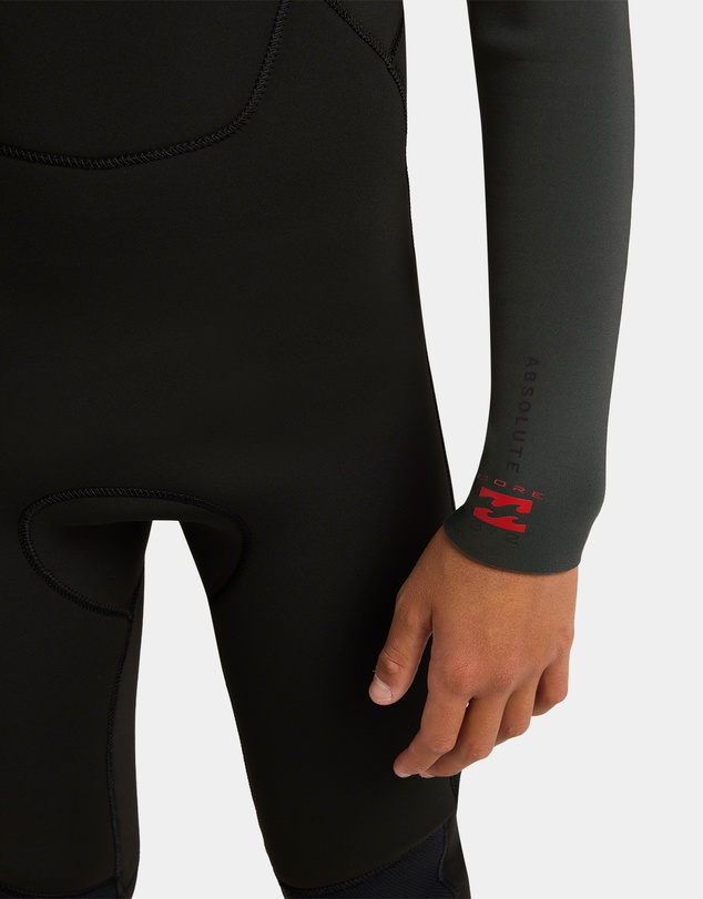 Billabong - Boys 8 to 16 3/2mm Absolute Core Chest Zip Wetsuit