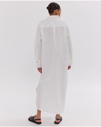 Cloth & Co. - The Shirt Dress | White