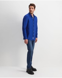 Sportscraft - Linen Long Sleeve Delave Shirt