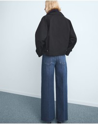 M.N.G - High-Waisted Wide-Leg Jeans