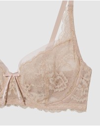 Skarlett Blue - Minx Wired Lace Balconette Bra