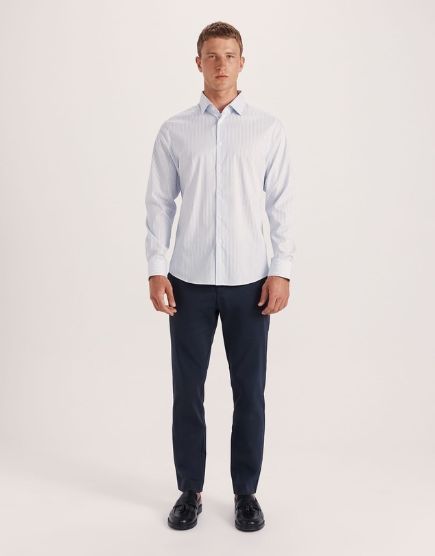SABA - Prince Long Sleeve Tapered Stripe Shirt