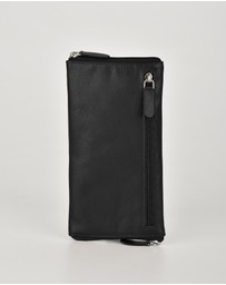 Cobb & Co - Dublin Double-Sided Leather Glasses Pouch