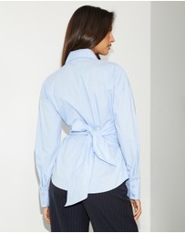 Dazie - Saffron Wrap Shirt