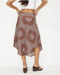 Dazie - Vacay Midi Skirt