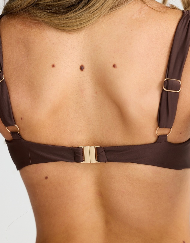 Vacay Swimwear - Rhodes Top Chocolate