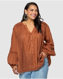 The Poetic Gypsy - Retrograde Peasant Blouse