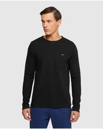 Oxford - Albert Waffle Long Sleeve Tee