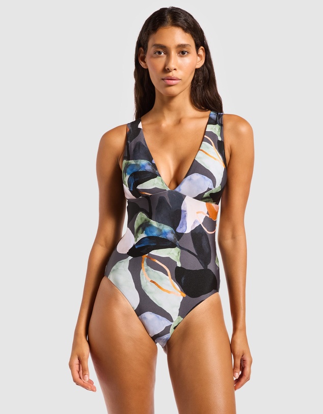 JETS - Flourish Plunge One Piece