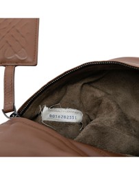 Pre-Loved by Azura Reborn - Pre-Loved Nappa Embossed Intrecciato Turnlock Clutch