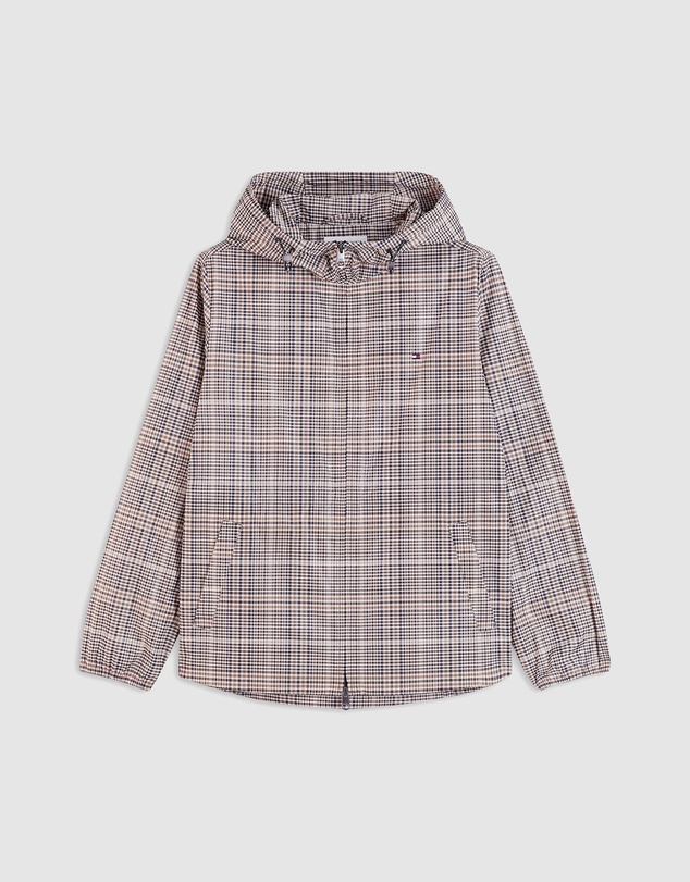 Tommy Hilfiger - Water Repellent Lightweight Hooded Windbreaker