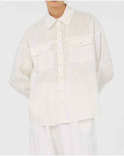 Amelius - Byron Linen Overshirt