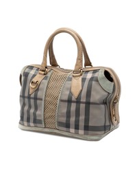 Pre-Loved by Azura Reborn - Pre-Loved House Check Canvas Satchel