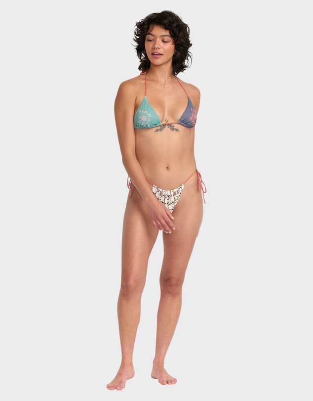 RVCA - Womens Lauryn Slide Tri Skimpy Bikini Bottom